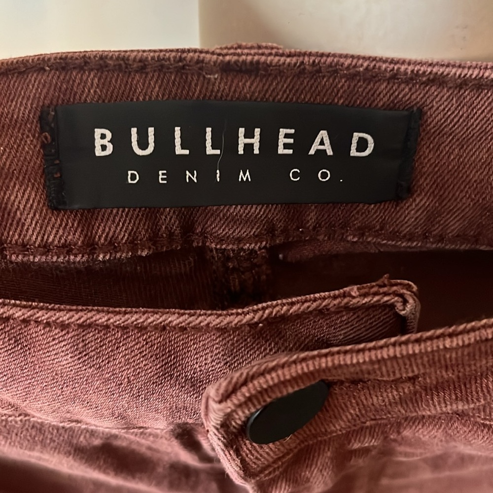 Bullhead Ripped Brown Jeans - Picture 2 of 3